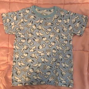 Uniqlo KawsxPeanuts boys shirt